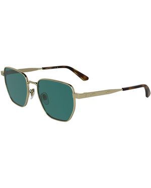 Calvin Klein Ck25100S 716 Sunglasses Metal Squared Normal - Black