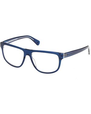 Timberland Tb50097 001 Optical Frames Acetate Smoke Squared Normal - Black