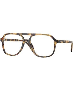 Versace Ve3397U 777 Optical Frames Acetate Transparent Squared Normal - Black