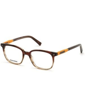 DSquared² Dq5297 050 Optical Frames Outlet Acetate Squared - Black