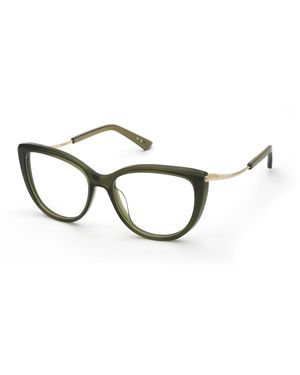 Nina Ricci Vnr412 0M26 Optical Frames Acetate Squared - Black