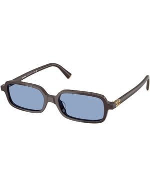 Miu Miu Mu 11Zs 22C60O Sunglasses Acetate Squared Normal - Black