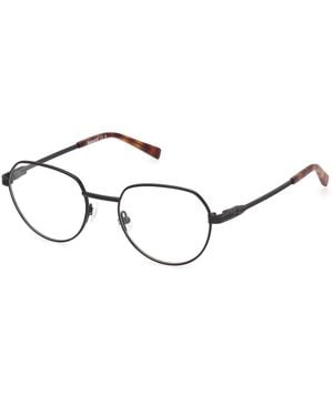 Timberland Tb50121 2 Optical Frames Metal Round Normal - Black