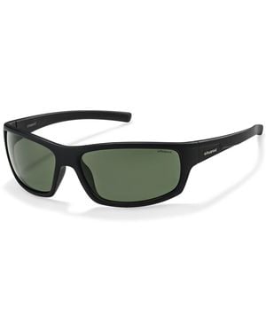 Polaroid P8411 9Ca/Rc Sunglasses Plastic Squared - Green