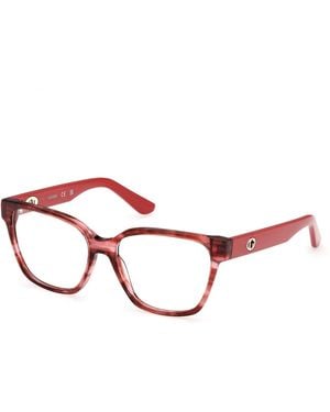Guess Gu50381 68 Optical Frames Acetate Squared Normal - Black