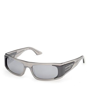 Gcds Gd0073 20C Sunglasses Acetate Smoke Squared Normal - Grey