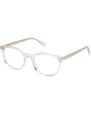 Guess Gu50390 26 Optical Frames Acetate Round Normal - Black