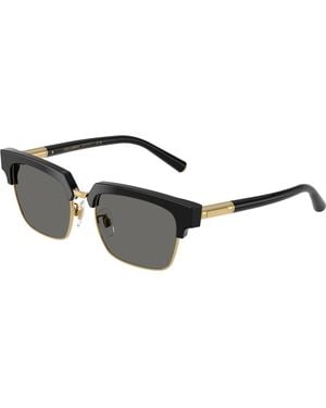 Dolce & Gabbana Dg4522 501/1 Sunglasses Acetate Squared Normal - Black