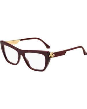 Etro 0029 Lhf Optical Frames Acetate Cat Eye - Black