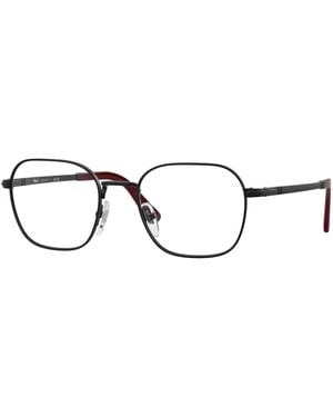 Persol Po1010V 1078 Optical Frames Metal Transparent Pillow Normal - Black