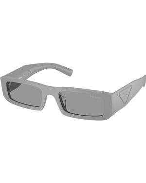 Prada Pr D09Sd 06K50Q Sunglasses Acetate Squared Normal - Black