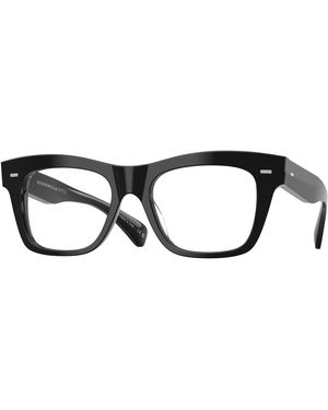 Oliver Peoples Ov5542U Ms. Oliver-R 1005 Optical Frames Acetate Transparent Squared Normal - Black