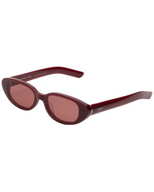Retrosuperfuture An3 Vega Sunglasses Acetate Geometric Normal - Red