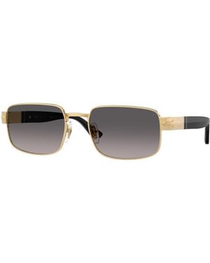 Persol Po1022S 515/M3 Sunglasses Metal Pillow Polarized - Black