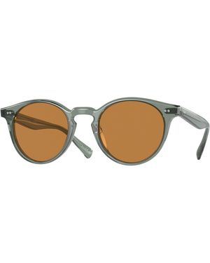 Oliver Peoples Ov5459Su Romare Sun 178253 Sunglasses Acetate Pantos Normal - Black