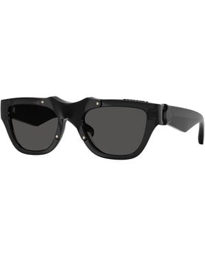 Burberry Be4445U 411287 Sunglasses Injected Squared Normal - Black