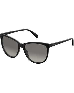 Polaroid Pld 4066/S 807/Wj Sunglasses Plastic Squared Polarized - Black