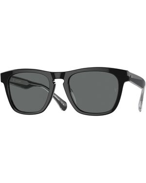 Oliver Peoples Ov5555Su R-3 149281 Sunglasses Acetate Pillow Polarized - Black