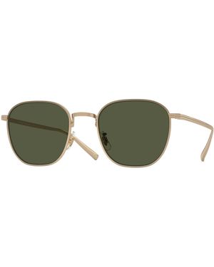 Oliver Peoples Ov1329St Rynn 503552 Sunglasses Titanium G15 Squared Normal - Black