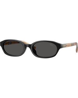 Burberry Be4508D 416187 Sunglasses Acetate Round Normal - Black