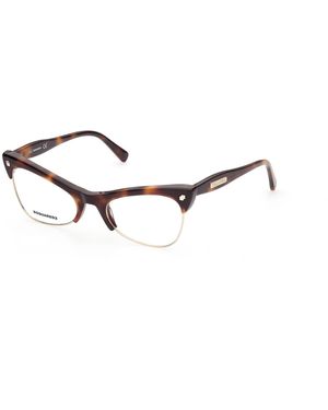 DSquared² Dq5332 052 Optical Frames Outlet Acetate Cat Eye - Black