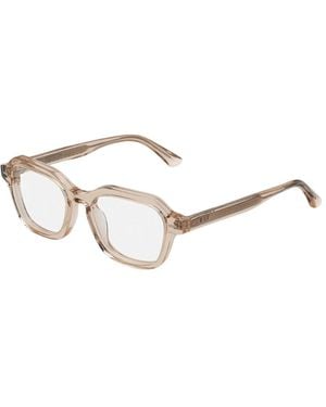 Retrosuperfuture Jgp Numero 130 Resina Optical Frames Squared - Black