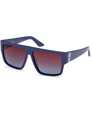 Gcds Gd0063 90T Sunglasses Acetate Geometric Normal - Black