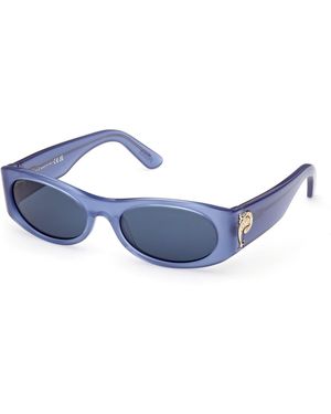 PUCCI Ep0243 90V Sunglasses Acetate Mask Normal - Blue