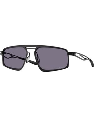 Oakley Oo6031 Bushwick 603101 Sunglasses Titanium Squared Normal - Black
