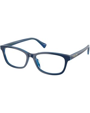 Ralph Lauren Ra7194U 6348 Optical Frames Acetate Transparent Squared Normal - Black