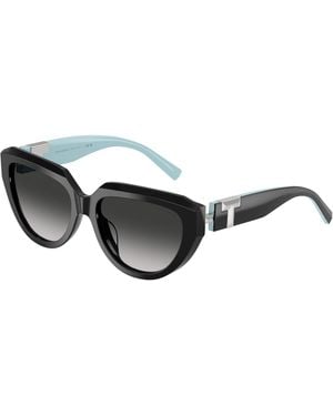 Tiffany & Co. Tf4238U 84653C Sunglasses Acetate Pillow Normal Nuanced - Black