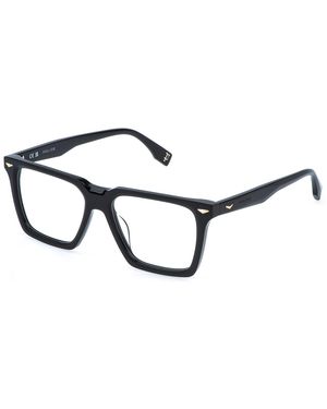 Police Vplr66 Supernova 8 700 Optical Frames Acetate Squared - Black