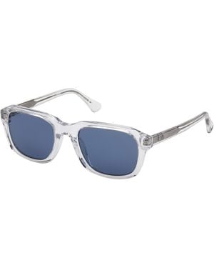 Web We0389 26V Sunglasses Acetate Squared Normal - Blue