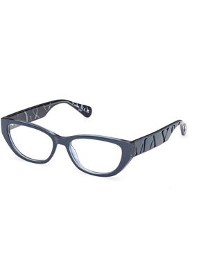 MAX&Co. Mo5224 090 Optical Frames Injected Round Normal - Black