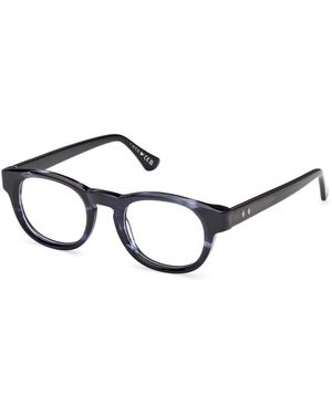 Web We5465 092 Optical Frames Acetate Round Normal - Black