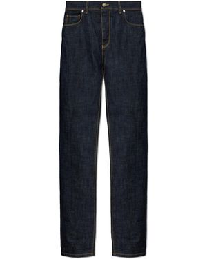 Fendi Straight-Leg Jeans - Blue