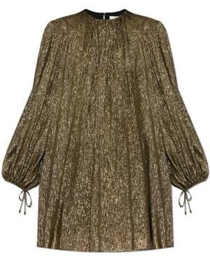 Chloé Dress With Lurex Thread - Green