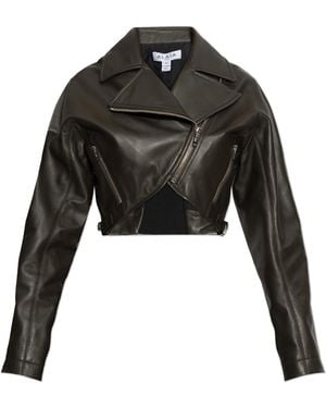 Alaïa Leather Jacket - Black