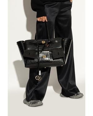 Balenciaga 'bel Air Carry Medium' Bag, - Black