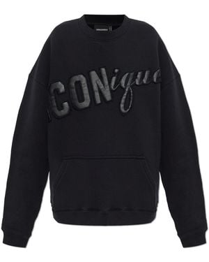 DSquared² Sweatshirt With Patch - Blue