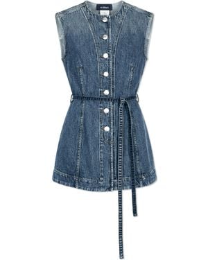 Sportmax Denim Vest "Dominio" - Blue