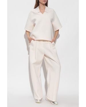 Nike Wide-Leg Pants - Natural
