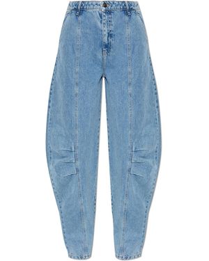 ROTATE BIRGER CHRISTENSEN Jeans With Logo - Blue