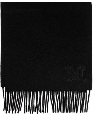 Max Mara Cashmere Scarf - Black