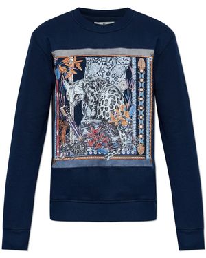 Etro Sweatshirt With Print - Blue