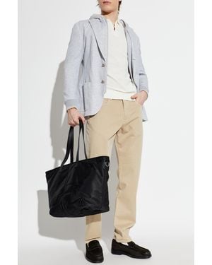 Paul Smith Pants With Tapered Legs - White