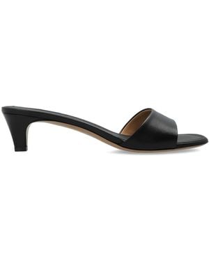 Ferragamo Heeled Mules "Tatiana" - White
