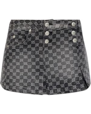 MISBHV Monogram Skirt - Grey