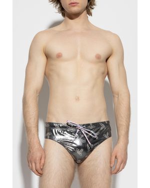 Vivienne Westwood Swim Briefs - Black