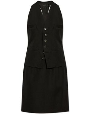 DSquared² Wool Dress - Black